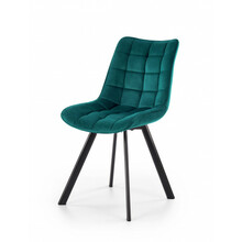 Söögitool Halmar K332, 46 x 61 x 84 cm, must/türkiis