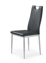 Söögitool Halmar K202, 59 x 44 x 97 cm, must