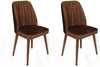 Toolide komplekt Kalune Design Alfa 463 V2, 49 x 50 x 90 cm, pähkel/pruun, 2 tk