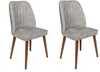 Toolide komplekt Kalune Design Alfa 468 V2, 49 x 50 x 90 cm, hall/pähkel, 2 tk