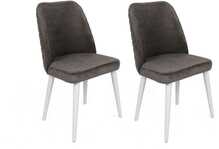 Toolide komplekt Kalune Design Tutku 301 V2, 49 x 50 x 90 cm, antratsiit/valge, 2 tk