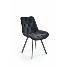 Söögitool Halmar K519, 63 x 54 x 86 cm, must