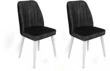 Toolide komplekt Kalune Design Alfa 497, 49 x 50 x 90 cm, antratsiit/valge, 2 tk