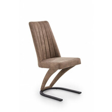 Söögitool Halmar K338, 46 x 61 x 98 cm, pruun/must