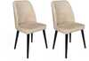 Toolide komplekt Kalune Design Dallas 520 V2, 49 x 50 x 90 cm, must/beež, 2 tk