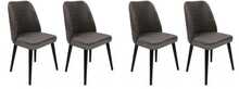 Toolide komplekt Kalune Design Tutku 301 V4, 49 x 50 x 90 cm, antratsiit/must, 4 tk