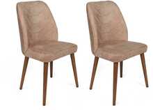 Toolide komplekt Kalune Design Dallas 553 V2, 49 x 50 x 90 cm, pruun/beež, 2 tk