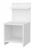 Öökapp Kalune Design Ullman 322RTC1617, 37.4 x 35.6 x 72 cm, valge