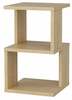 Öökapp Kalune Design Carter 322RTC1630, 29.6 x 29.6 x 49.4 cm, tamm/pruun