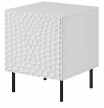 Öökapp Cama Meble Hole, 44 x 40.5 x 53.5 cm, valge matt