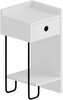 Öökapp Kalune Design Sirius Right, 30 x 32 x 61 cm, valge
