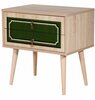 Öökapp Kalune Design Two 623, 40 x 60 x 61 cm, tamm/roheline