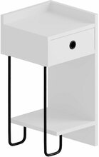 Öökapp Kalune Design Sirius Right, 30 x 32 x 61 cm, valge