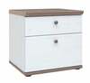 Öökapp Black Red White Stockholm S239-KOM2S/5/5-APW/DSOC, 48 x 43 x 47 cm, tamm/valge