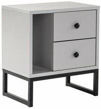 Öökapp Asir Glimmer, 50 x 45.2 cm, hall/must