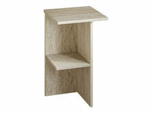 Öökapp Kalune Design Leray - Travertine, 36 x 60 x 36 cm, melamiinkattega