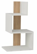 Põrandariiul Kalune Design Rosie 855DTE2907, 30 x 42 x 72 cm, valge/tamm