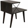 Öökapp Kalune Design Cross 854KLN3307, 40 x 50 x 55 cm, tumepruun
