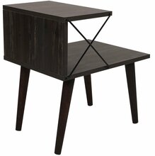 Öökapp Kalune Design Cross 854KLN3307, 40 x 50 x 55 cm, tumepruun