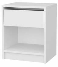 Öökapp Kalune Design Sheridan 322RTC1613, 35.9 x 44.6 x 52.8 cm, valge