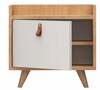 Öökapp Kalune Design Dopo 811MDD3419, 40 x 50 x 55 cm, tamm/valge