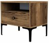 Öökapp Kalune Design Lizbon 532, 40 x 56 x 50.8 cm, pähkel