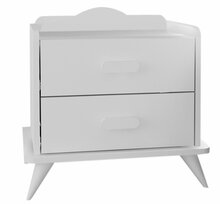 Öökapp Kalune Design Andaz 875ZNA3403, 42.1 x 60 x 58.6 cm, valge