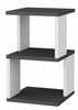Öökapp Kalune Design Carter 322RTC1637, 29.6 x 29.6 x 49.4 cm, antratsiit/valge