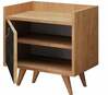 Öökapp Kalune Design Juuna 811MDD3416, 40 x 50 x 59 cm, tamm/must
