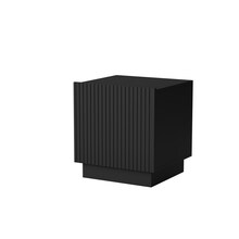 Öökapid Cama Meble Liverti, 2 tk, 45 x 42 x 47 cm, must