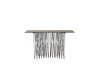 Konsoollaud Venture Design Stone, 74 x 130 x 37 cm, must