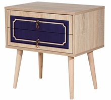 Öökapp Kalune Design Two 620, 40 x 60 x 61 cm, tamm/sinine