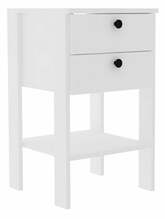 Öökapp Kalune Design Ruzisa v2, 44 x 44 x 75 cm, valge