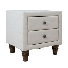 Öökapp Home4You Emilia, 50,5 x 41 x 55 cm, helebeež