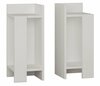 Öökappide komplekt Kalune Design Elos 855DTE3509, 2 tk, 27 x 25 x 60 cm, valge
