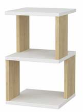 Öökapp Kalune Design Carter 322RTC1633, 29.6 x 29.6 x 49.4 cm, tamm/valge/beež