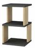 Öökapp Kalune Design Carter 322RTC1638, 29.6 x 29.6 x 49.4 cm, antratsiit/tamm