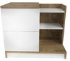 Öökapp Kalune Design Rena 322RTC1640, 45 x 72 x 60 cm, valge/pähkel