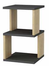 Öökapp Kalune Design Carter 322RTC1638, 29.6 x 29.6 x 49.4 cm, antratsiit/tamm