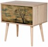 Öökapp Kalune Design 863 (VIII), 61 cm, tamme/tumeroheline