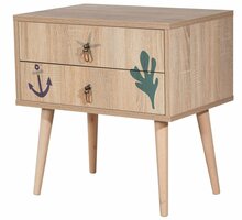 Öökapp Kalune Design City Marin, 40 x 60 x 61 cm, mitmevärviline