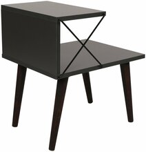 Öökapp Kalune Design Cross 854KLN3305, 40 x 50 x 55 cm, antratsiit