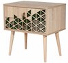 Öökapp Kalune Design Two 121, 40 x 60 x 61 cm, tamm/roheline