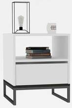 Öökapp Kalune Design Lindau 495SSE1703, 51 x 51 x 61 cm, valge