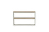 Konsoollaud Ventraa Home Rise Double, 70 x 110 x 30 cm, hall