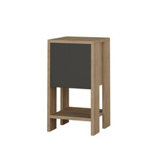 Öökapp Kalune Design Ema 776HMS3417, 30 x 30 x 55 cm, antratsiit/tamm