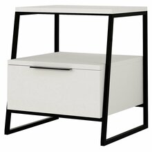 Öökapp Kalune Design Pal 855DTE3514, 40 x 45 x 50 cm, valge/must