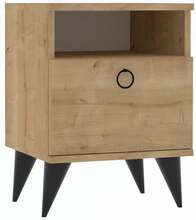 Öökapp Kalune Design Barlo Sapphire, 36.8 x 40 x 55 cm, puit/safiir