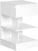 Öökapp Sobuy FBT49-W, 39 x 39 x 65 cm, valge