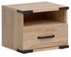 Öökapp Black Red White Lara S463-KOM1S-JBE, 50 x 40 x 40.5 cm, helepruun